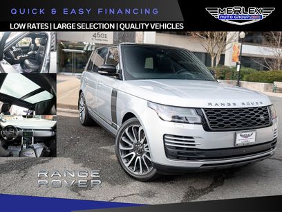 Used 2018 Land Rover Range Rover Long Wheelbase Supercharged