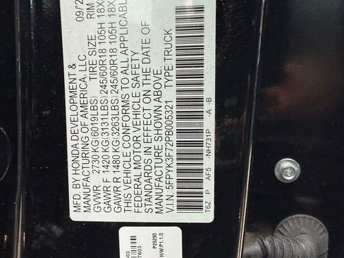 Used 2023 Honda Ridgeline RTL-E image 31