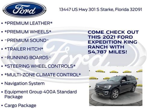 Certified 2021 Ford Expedition King Ranch w/ Cargo Package image 17