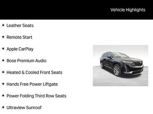 Used 2024 Cadillac XT6 Premium Luxury w/ LPO, Floor Liner Package image 6