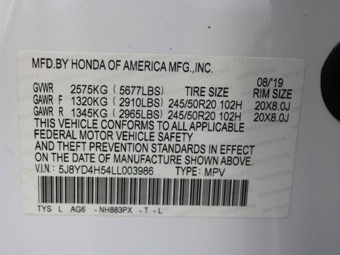 Used 2020 Acura MDX SH-AWD w/ Technology Package image 34