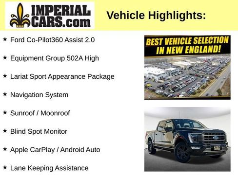 Used 2023 Ford F150 Lariat w/ Equipment Group 502A High AWD/4WD image 6