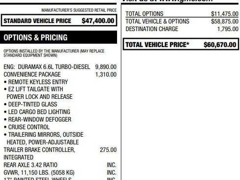 Certified 2022 GMC Sierra 2500 Pro w/ Convenience Package image 2