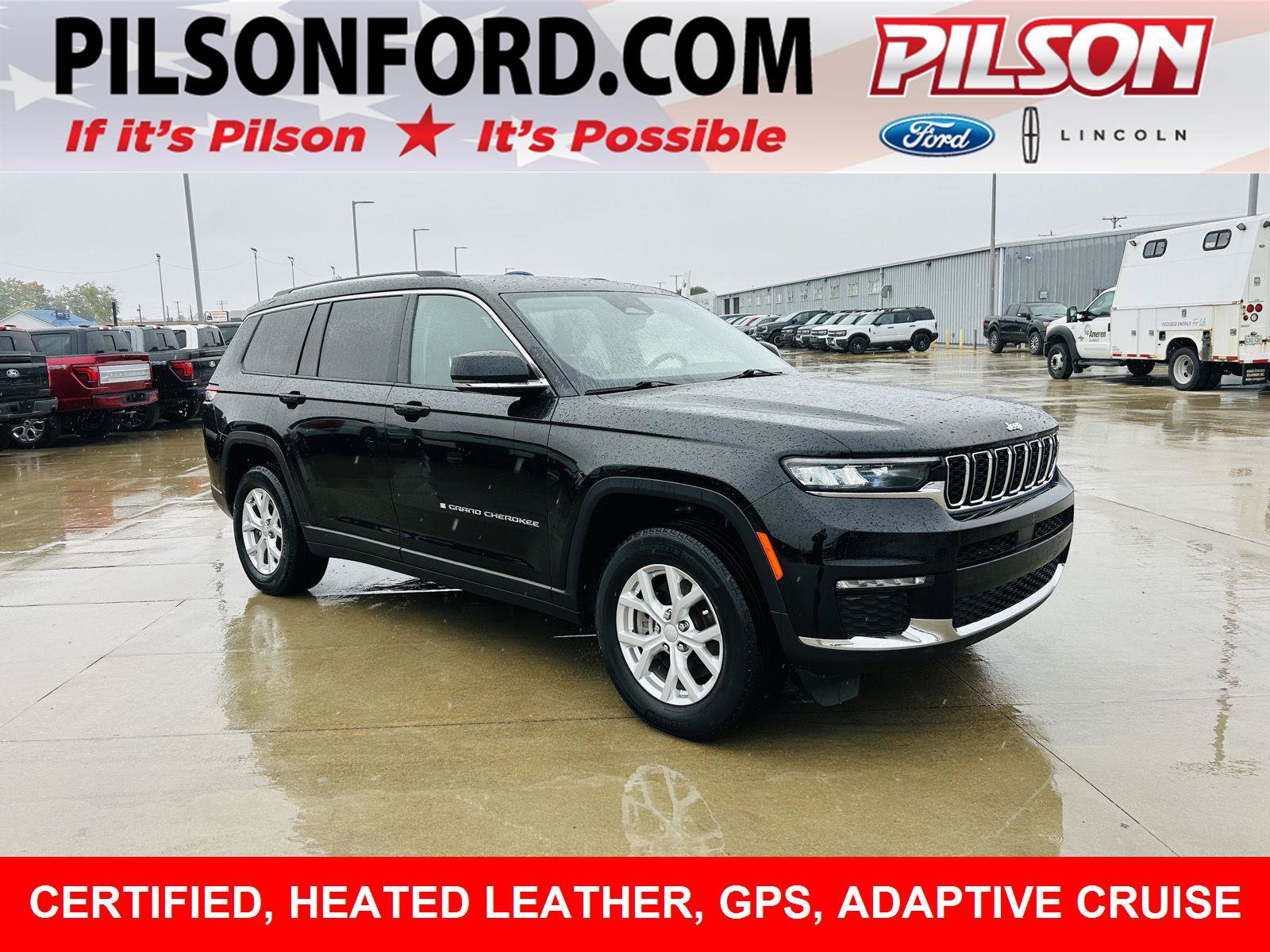 Used 2023 Jeep Grand Cherokee L Limited w/ Trailer Tow Group (B) AWD/4WD image 1