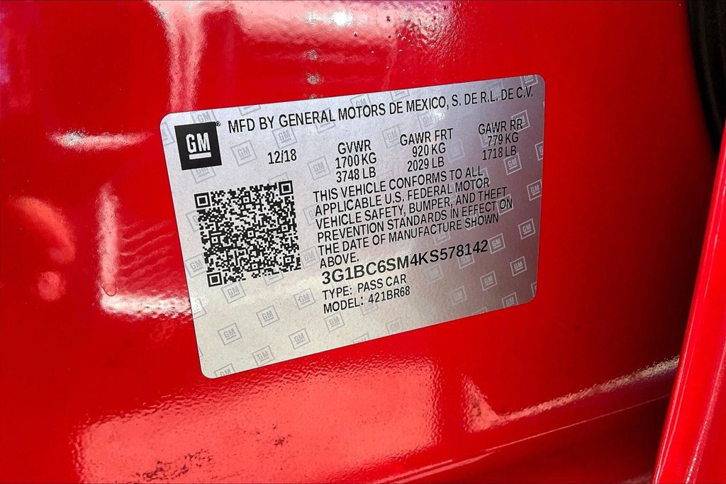 Used 2019 Chevrolet Cruze LS w/ LS Convenience Package FWD image 29