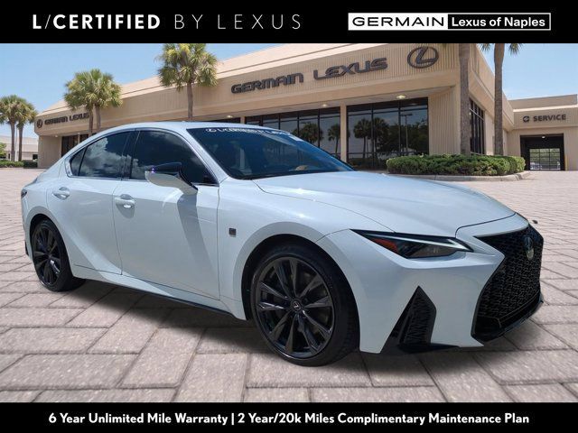 Certified 2025 Lexus IS 350 F Sport w/ Accessory Package 2 RWD image 1