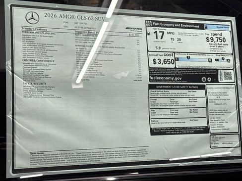 New 2026 Mercedes-Benz GLS 63 AMG 4MATIC image 32