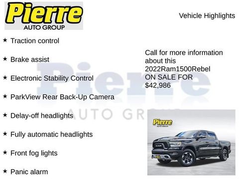 Used 2022 RAM 1500 Rebel w/ G/T Package AWD/4WD image 14
