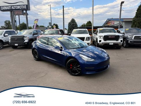 Used 2020 Tesla Model 3 Performance AWD/4WD image 1