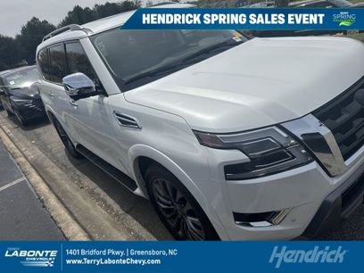 Used 2023 Nissan Armada Platinum w/ Captain's Chairs Package