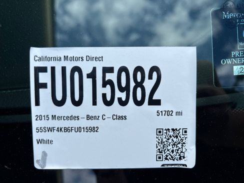 Used 2015 Mercedes-Benz C 300 4MATIC Sedan image 16