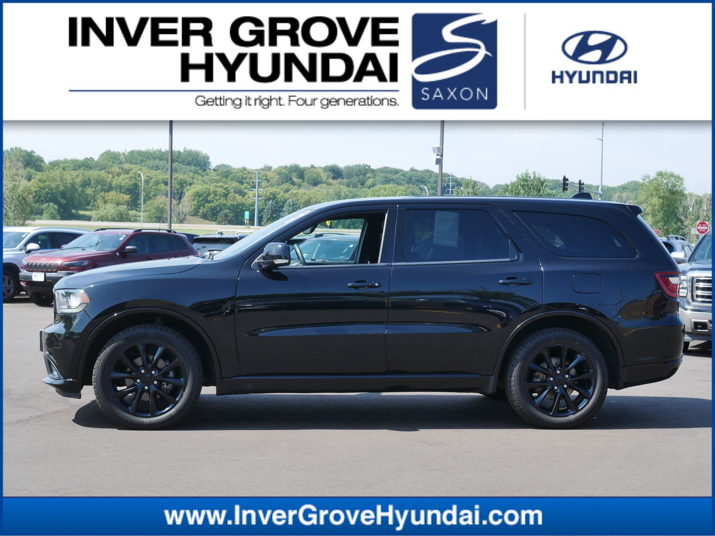 Used 2017 Dodge Durango GT w/ Blacktop Package AWD/4WD image 1