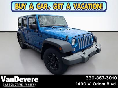 Used 2015 Jeep Wrangler Unlimited Sport w/ Quick Order Package 24S