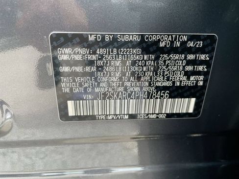 Certified 2023 Subaru Forester Touring AWD/4WD image 28