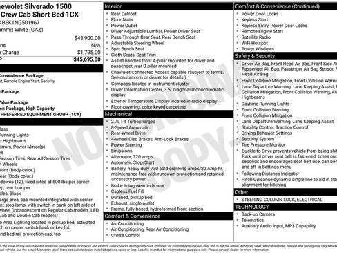 Used 2022 Chevrolet Silverado 1500 Custom RWD image 9