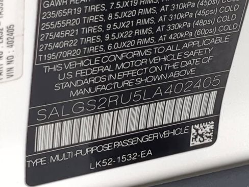 Used 2020 Land Rover Range Rover HSE image 37