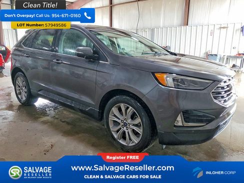 Used 2019 Ford Edge Titanium w/ Equipment Group 301A AWD/4WD image 5