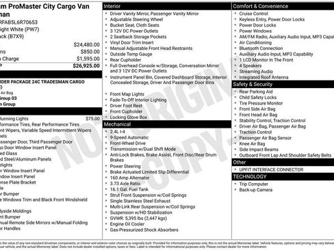 Used 2020 RAM ProMaster City Tradesman FWD image 9