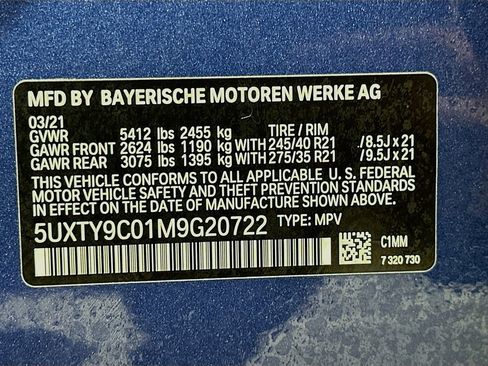 Used 2021 BMW X3 M40i w/ Executive Package image 33