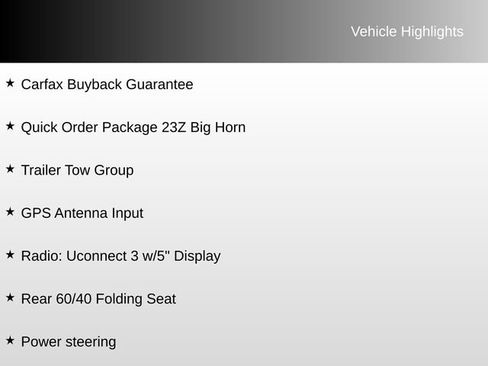Used 2023 RAM 1500 Big Horn w/ Trailer Tow Group image 12