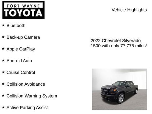 Used 2022 Chevrolet Silverado 1500 Custom image 7