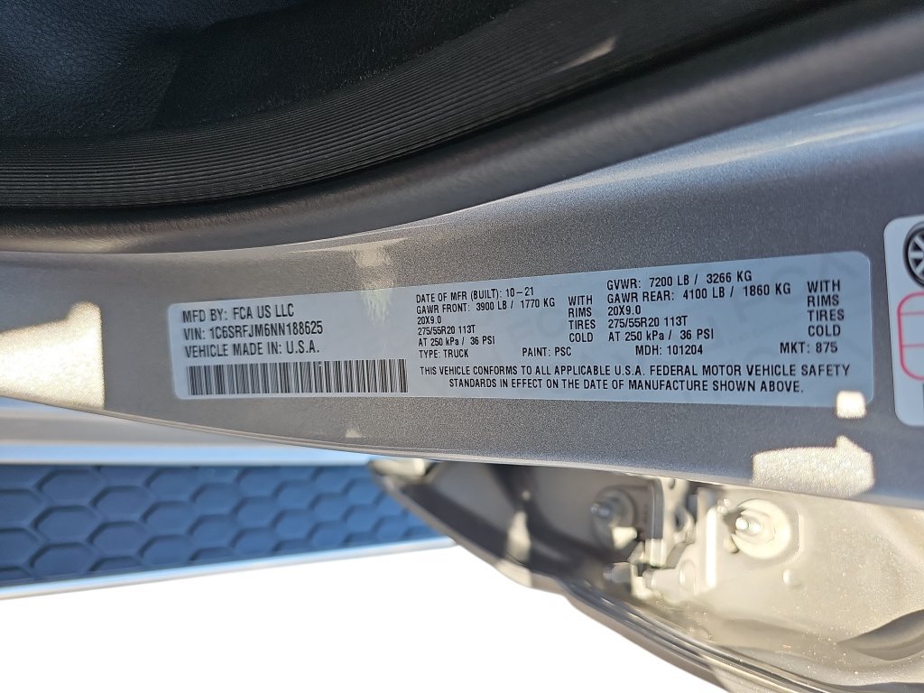 Used 2022 RAM 1500 Laramie AWD/4WD image 32