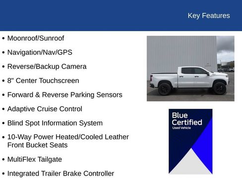 Used 2022 Chevrolet Silverado 1500 LTZ w/ LTZ Premium Package AWD/4WD image 11