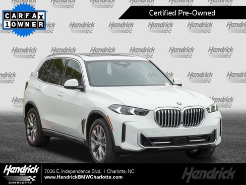 Certified 2024 BMW X5 xDrive40i w/ Parking Assistance Package AWD/4WD image 1