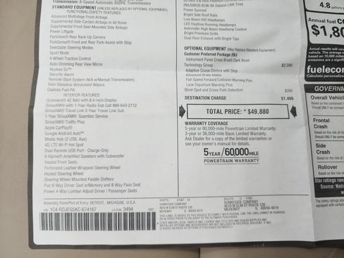 Used 2019 Dodge Durango Citadel w/ Technology Group image 61