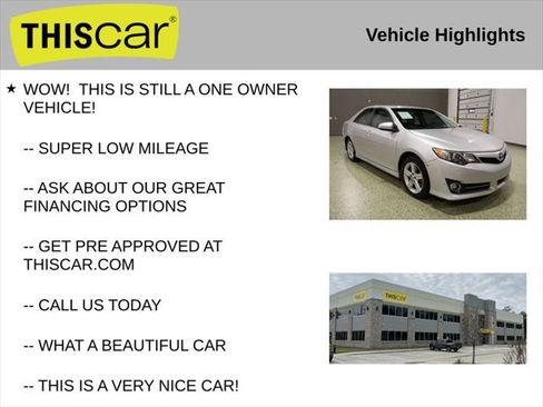 Used 2014 Toyota Camry SE image 9