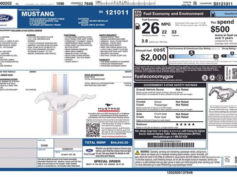 Used 2025 Ford Mustang Premium RWD image 5