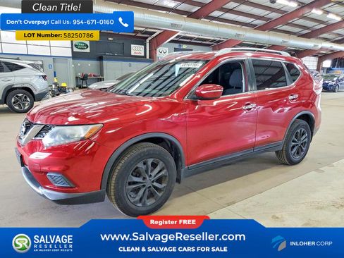 Used 2014 Nissan Rogue SV w/ SV Moonroof Package AWD/4WD image 1