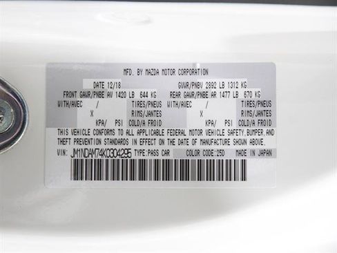 Used 2019 MAZDA MX-5 Miata RF Grand Touring image 23