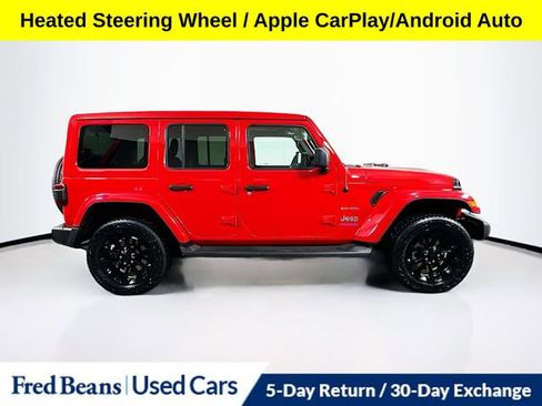 Used 2022 Jeep Wrangler Unlimited Sahara w/ Cold Weather Group AWD/4WD image 10