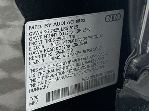 Certified 2024 Audi Q3 2.0T Premium w/ Convenience Package AWD/4WD image 30