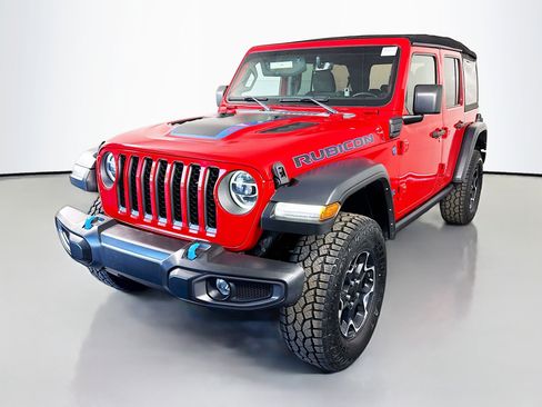 Used 2022 Jeep Wrangler Unlimited Rubicon 4xe w/ Cold Weather Group image 4