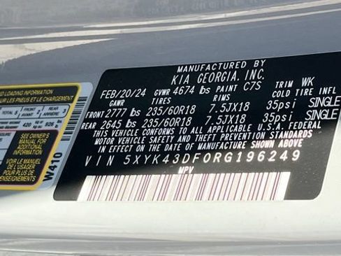 Used 2024 Kia Sportage SX FWD image 38