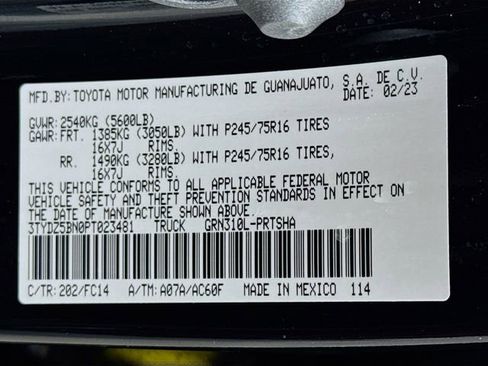 Used 2023 Toyota Tacoma SR5 image 16