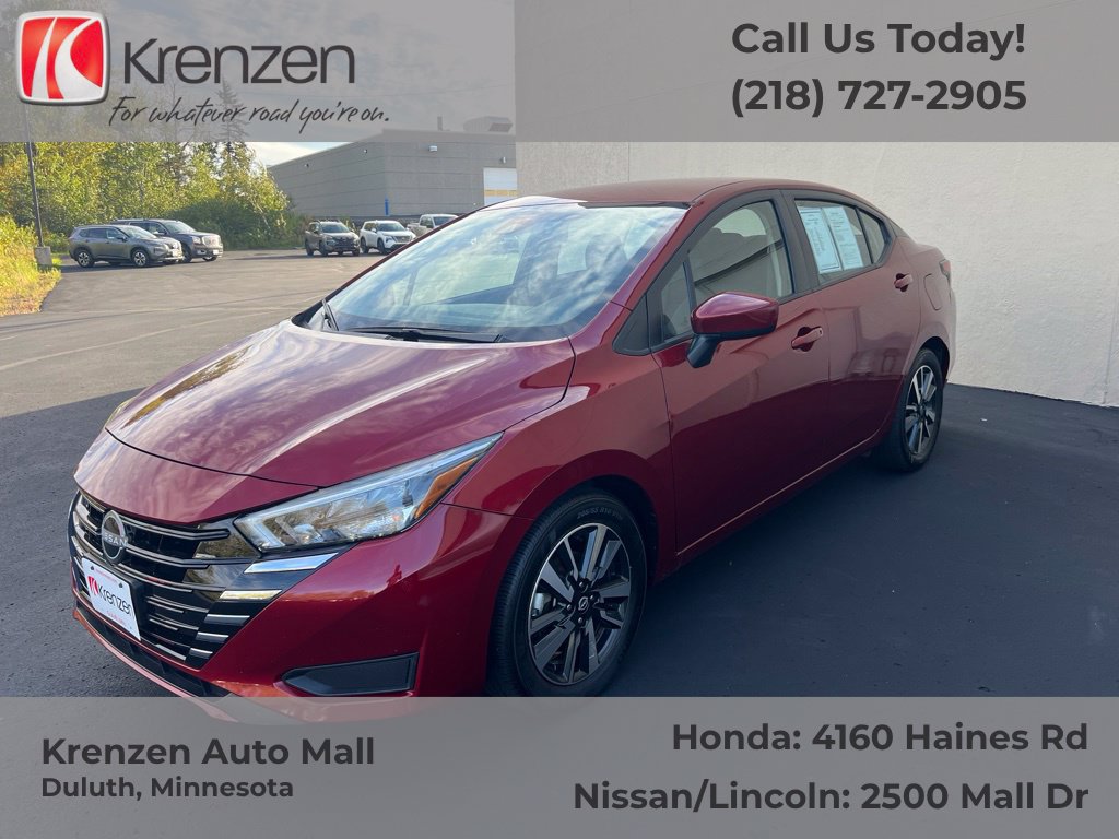 Used 2025 Nissan Versa SV FWD image 1