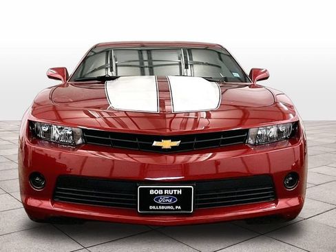Used 2015 Chevrolet Camaro LT w/ White Rally Stripe Package RWD image 3
