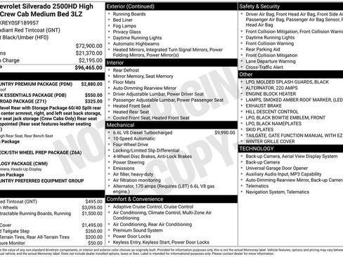 Used 2025 Chevrolet Silverado 2500 High Country w/ High Country Premium Package image 13