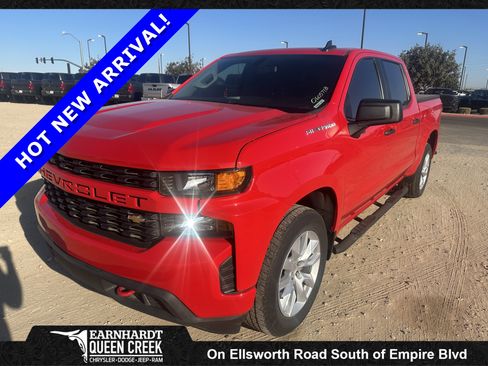Used 2022 Chevrolet Silverado 1500 Custom RWD image 1