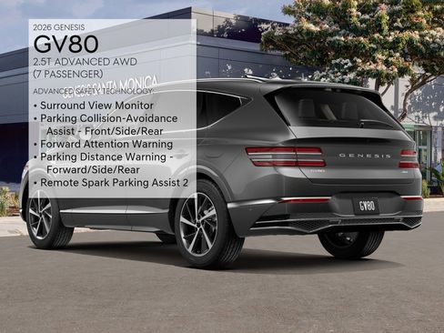New 2026 Genesis GV80 2.5T Advanced image 7