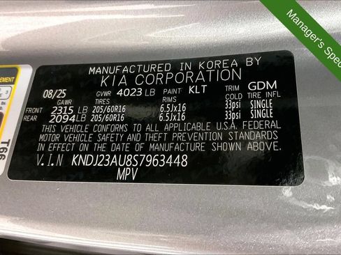 Used 2025 Kia Soul LX w/ LX Technology Package FWD image 38