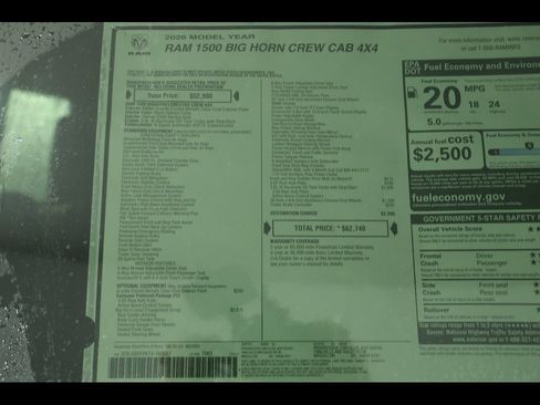 New 2026 RAM 1500 Big Horn/Lone Star image 26