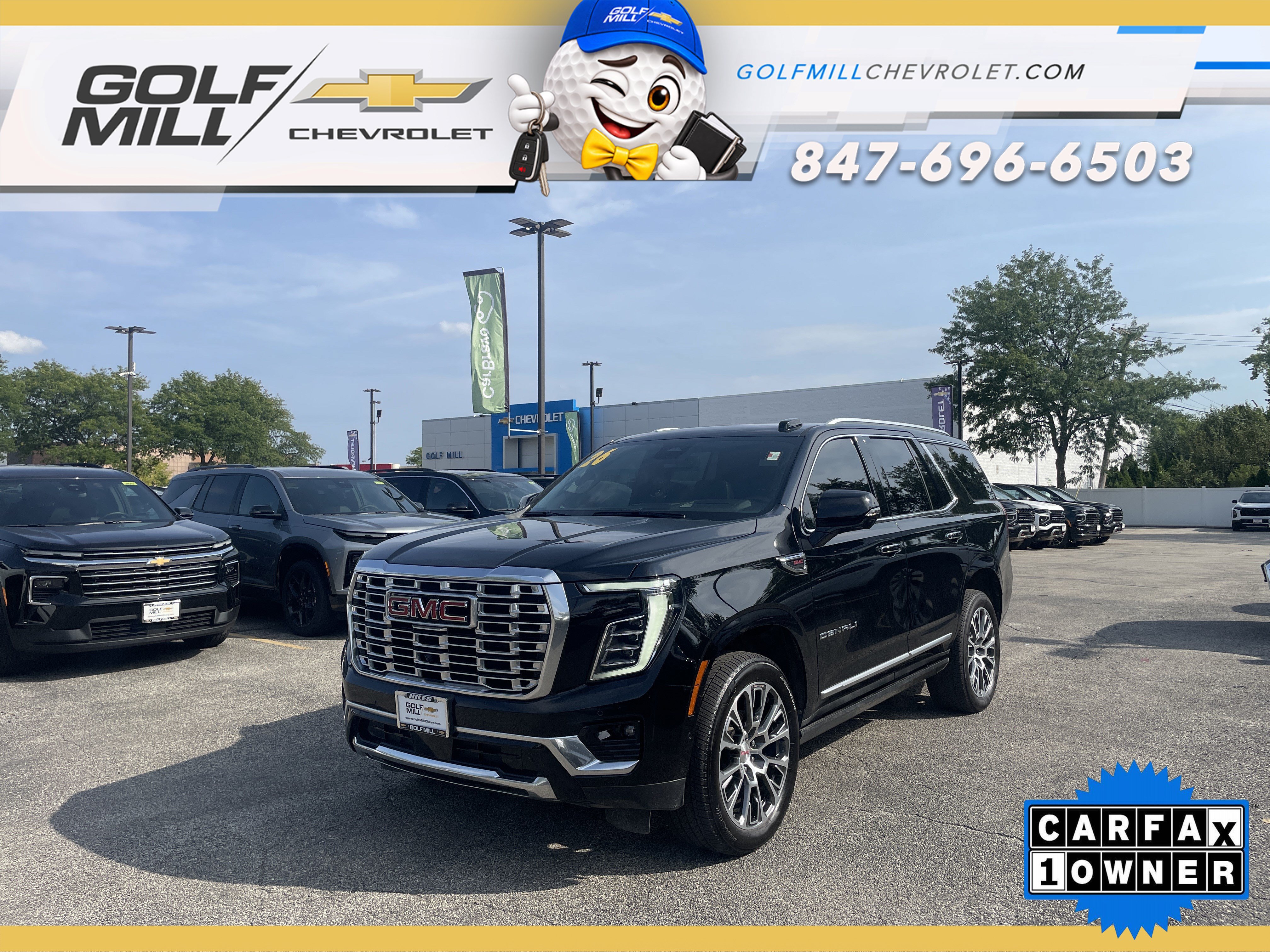 Used 2026 GMC Yukon Denali w/ Sun & Power Step Package AWD/4WD image 1