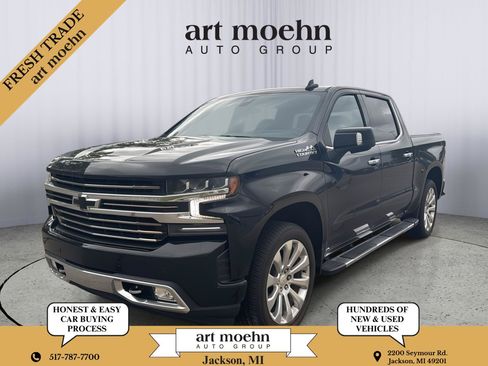 Used 2021 Chevrolet Silverado 1500 High Country w/ Technology Package AWD/4WD image 1