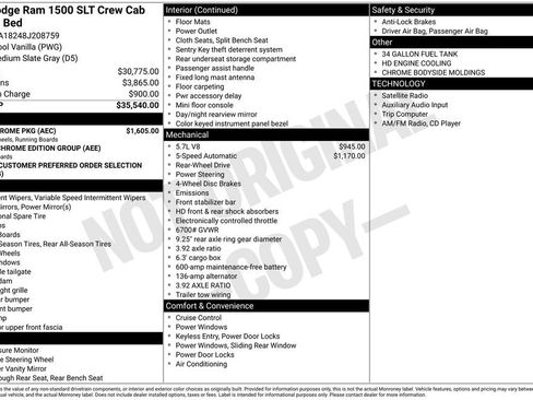 Used 2008 Dodge Ram 1500 Truck SLT w/ Cool Chrome Pkg RWD image 38