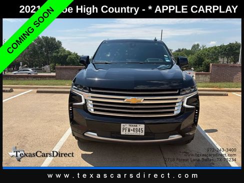 Used 2021 Chevrolet Tahoe High Country RWD image 2