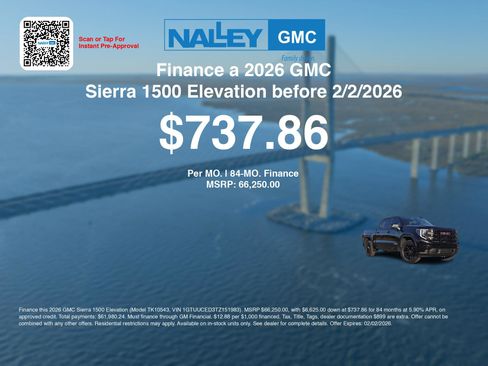 New 2026 GMC Sierra 1500 Elevation w/ Preferred Package image 7